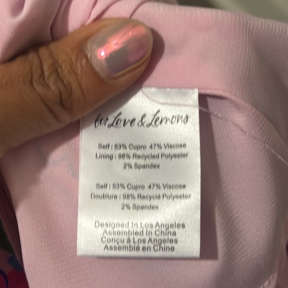 For Love and Lemons Corset Floral Angie Mini Dress - Picture 8 of 8